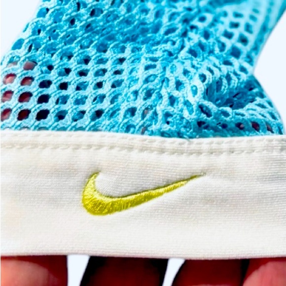 Nike, Blue Mesh Zip-Up Athletic Jacket, Dri-fit XS πββοΈββ‘οΈ - Picture 6 of 11